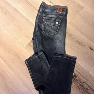 JS Collections Dark Blue Boot Cut Jeans